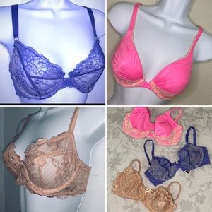 SOLD *** (3) Very Sexy Victoria’s Secret Bra Bundle - 32D